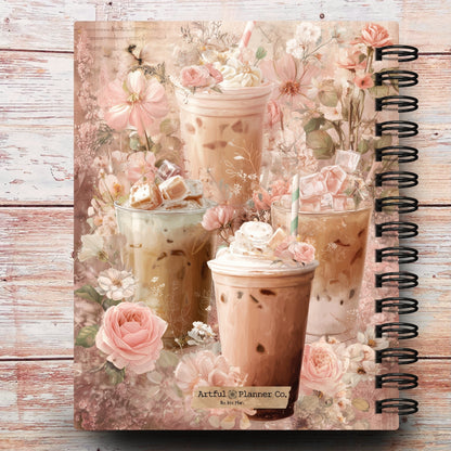Shabby Cafe Custom Planner