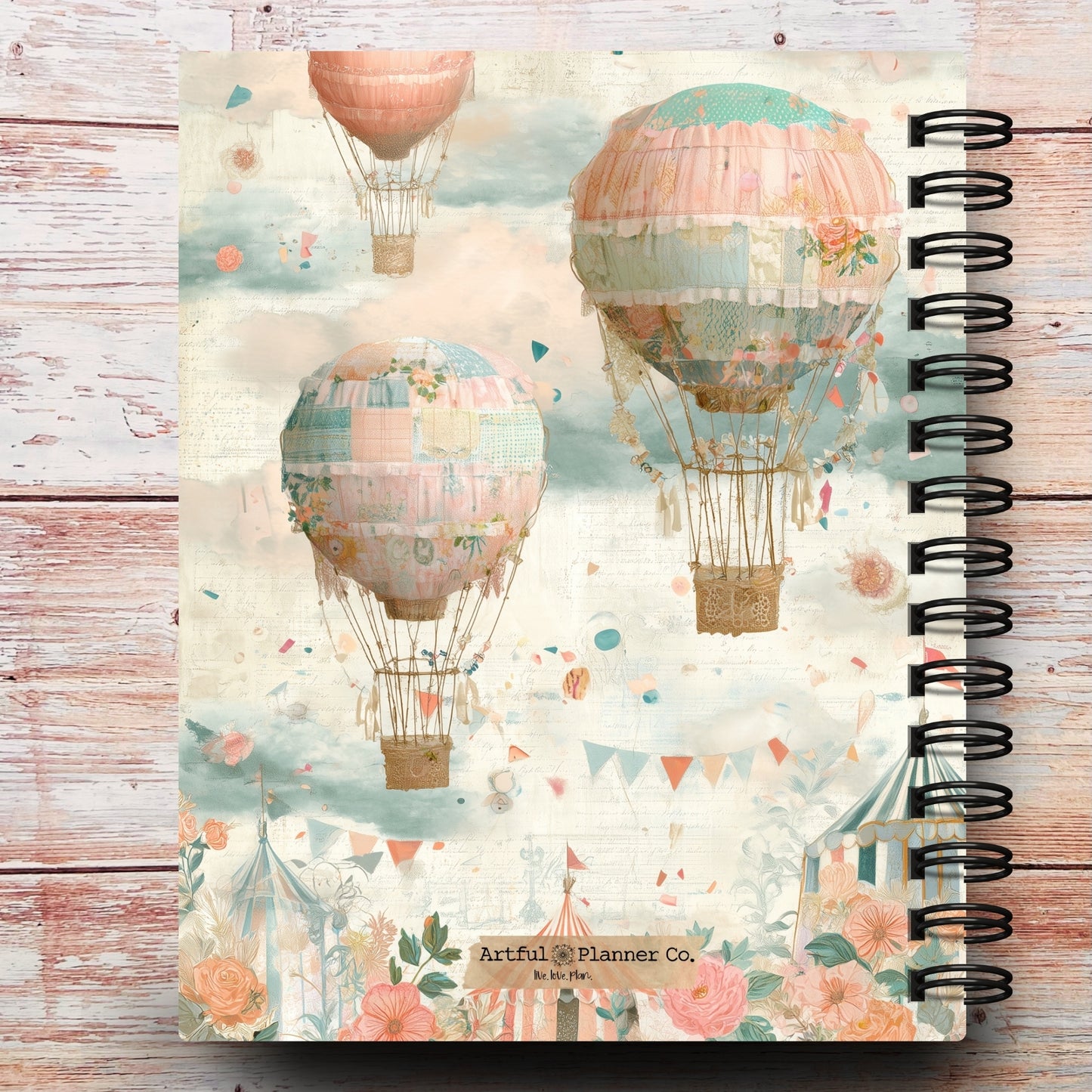 Shabby Carnival Custom Planner