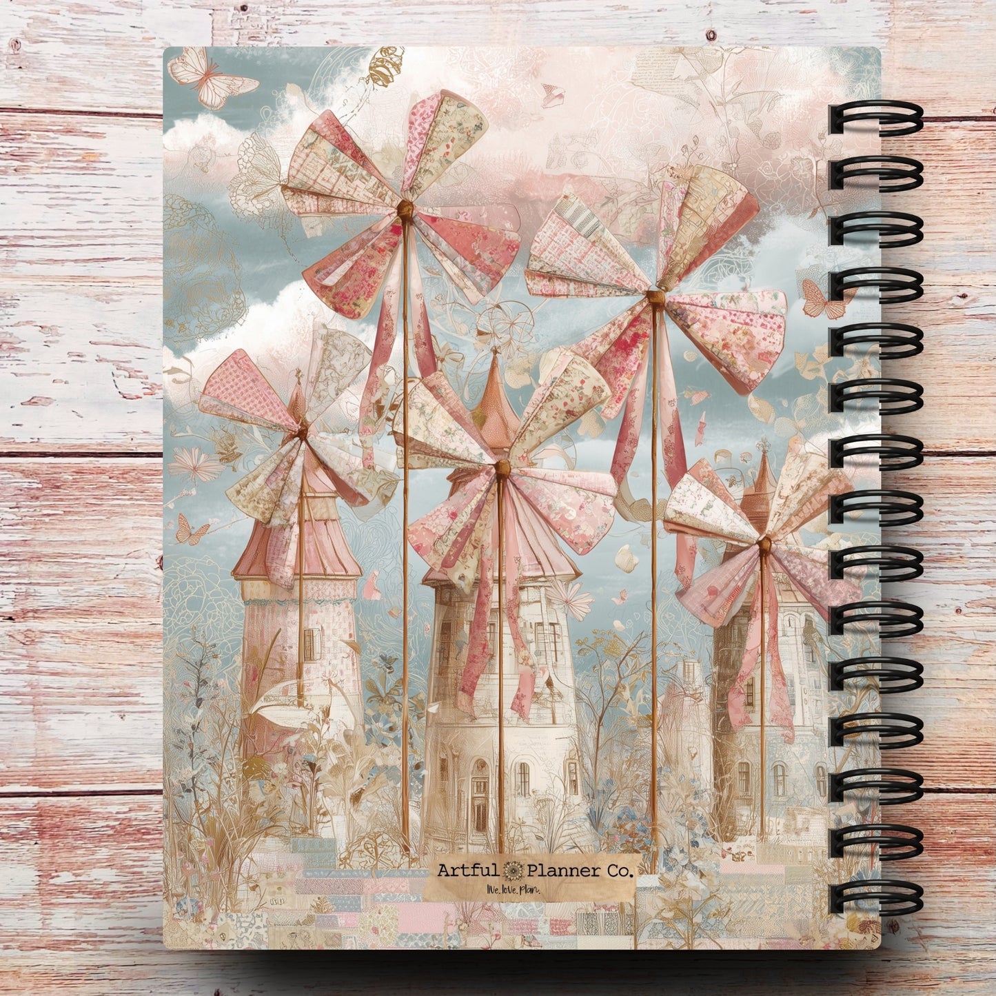 Shabby Forest Custom Planner
