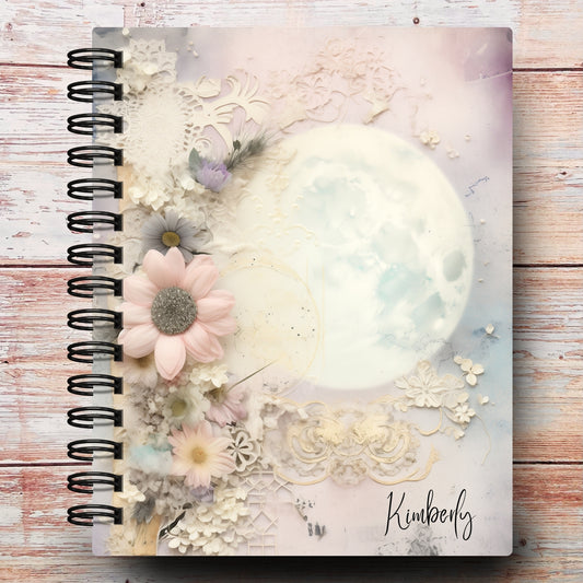 Shabby Moon Custom Planner
