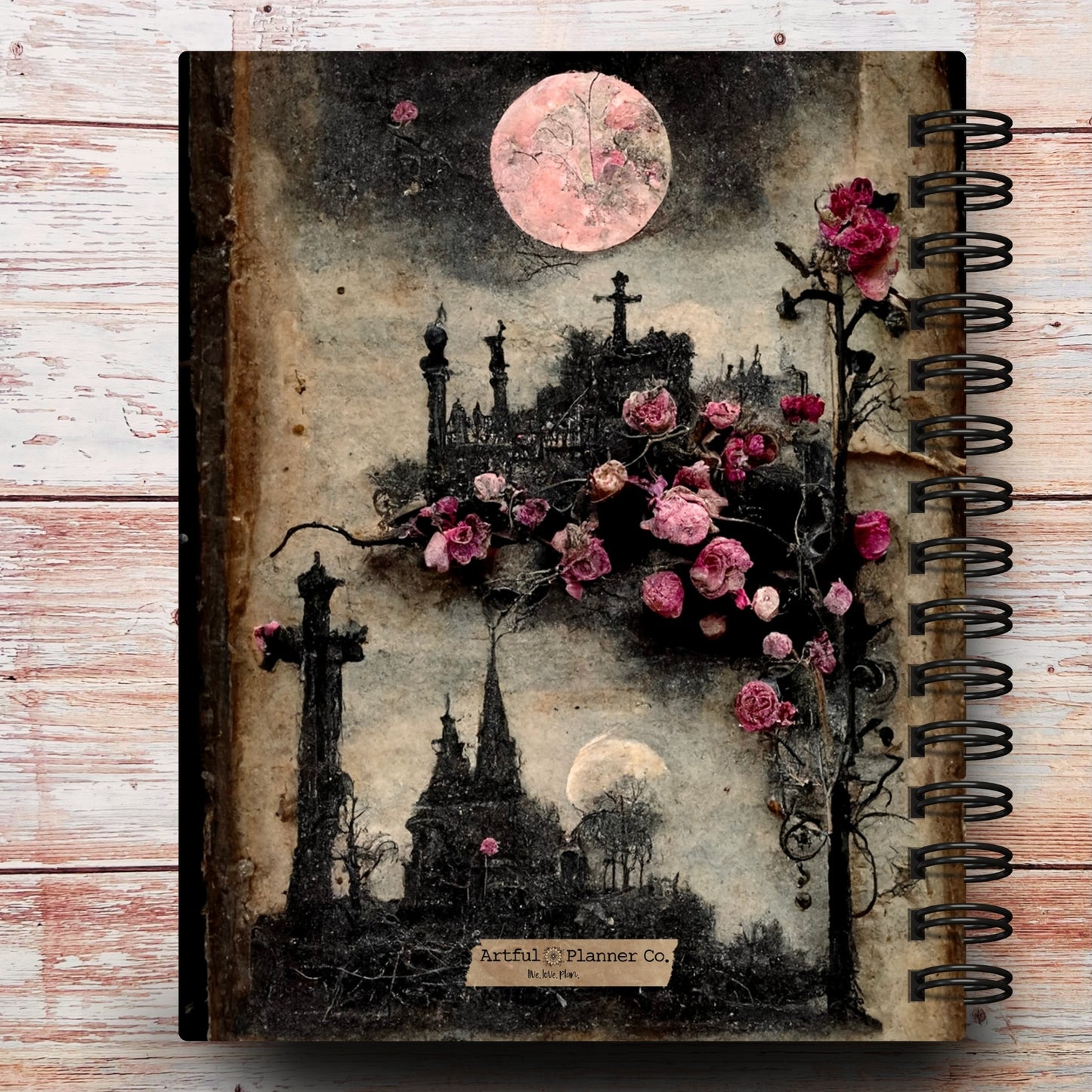 She Blooms Custom Notebook Journal