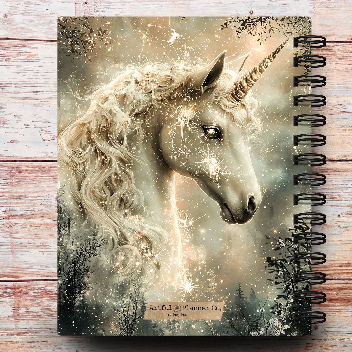 Starlit Unicorn Custom Planner