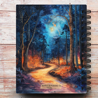 Starry Summer Nights Custom Notebook Journal