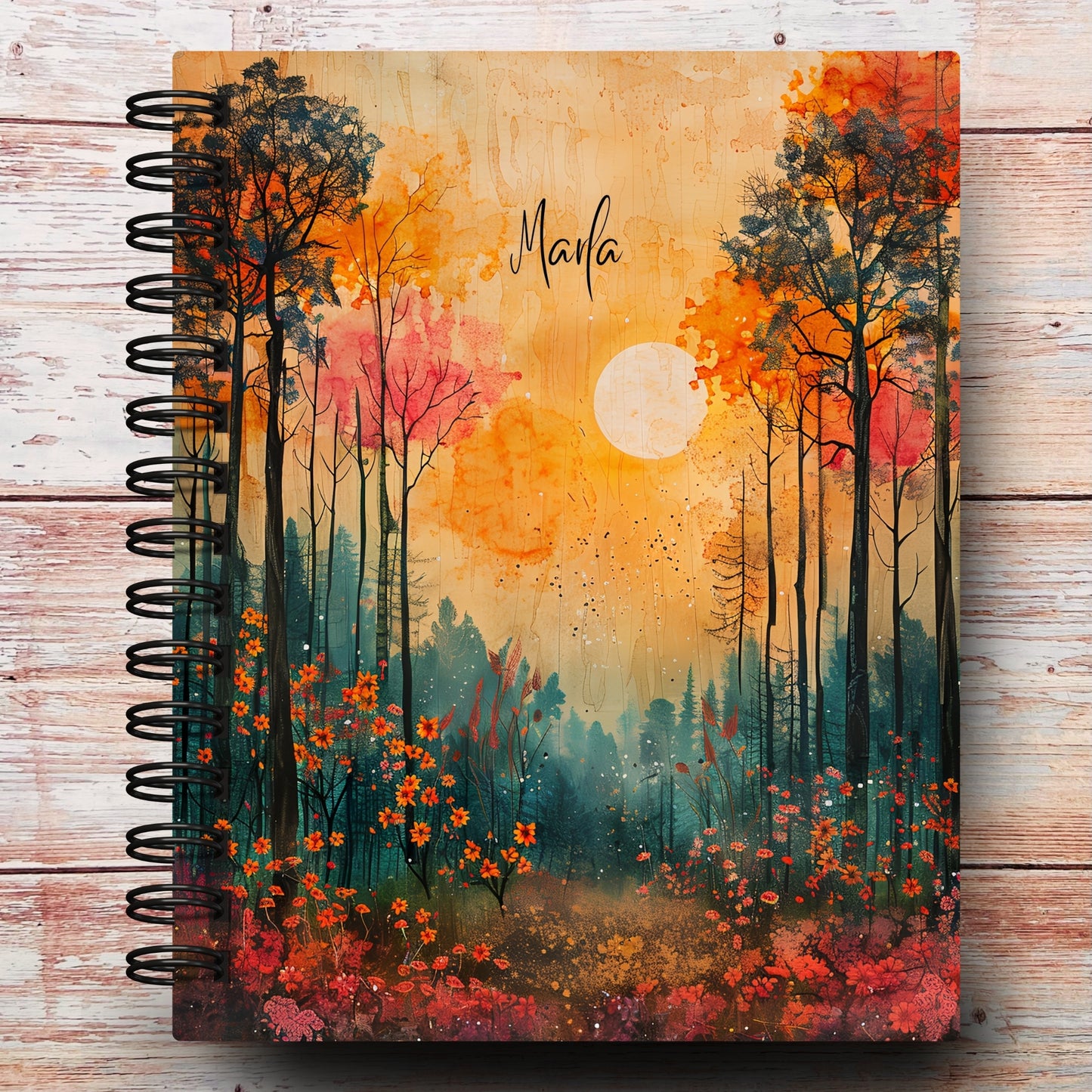 Summers Sunset Custom Planner
