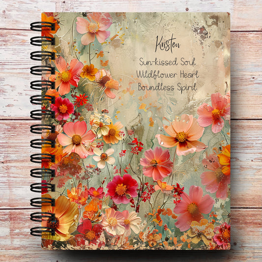 Sun-Kissed Wildflower Custom Planner