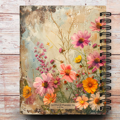 Sun-Kissed Wildflowers Custom Notebook Journal