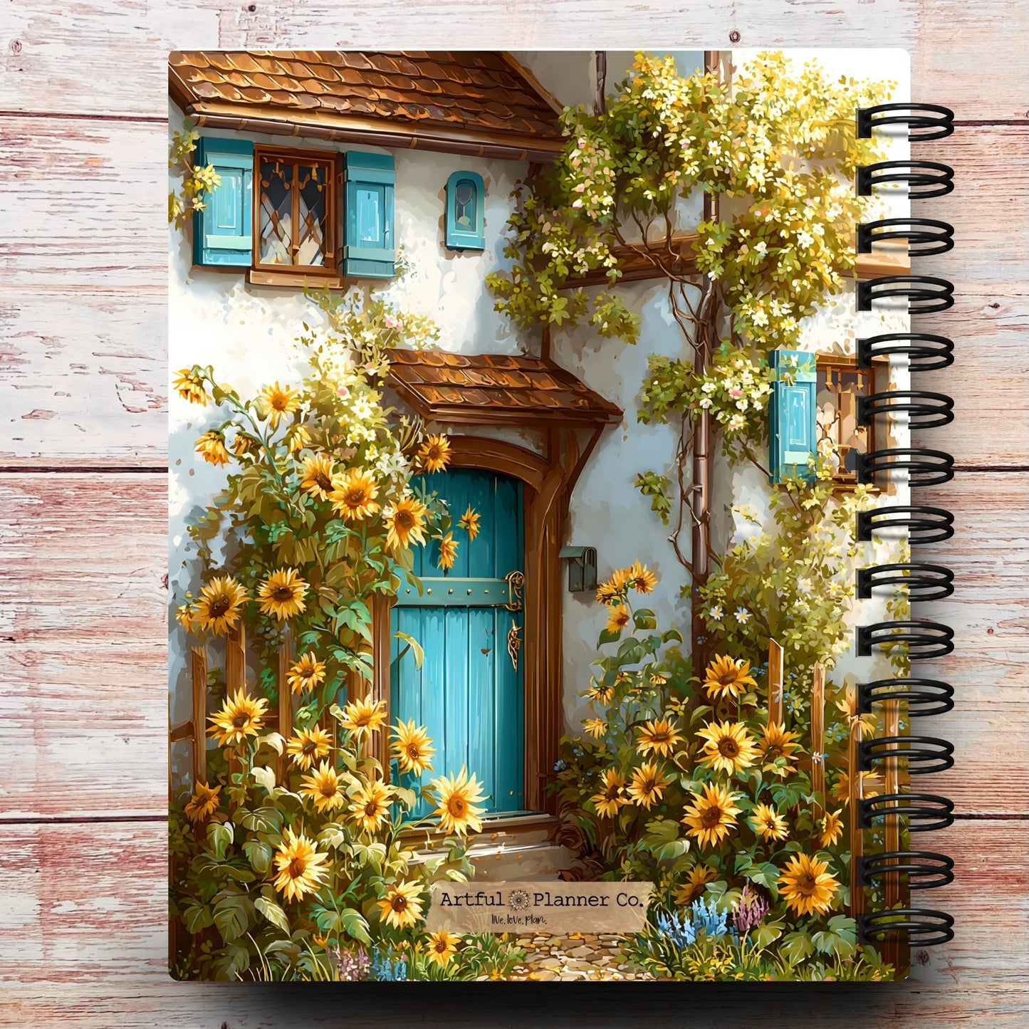 Sunflower Cottage Custom Planner