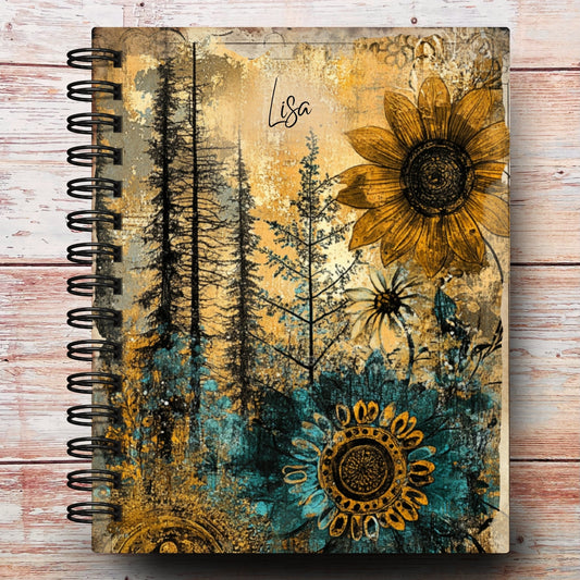 Sunflower Forest Custom Planner