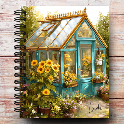 Sunflower Greenhouse Custom Planner