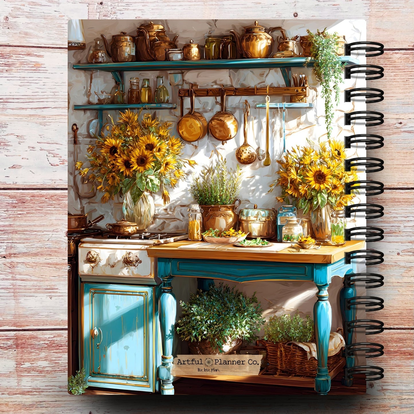 Sunflower Kitchen Custom Planner