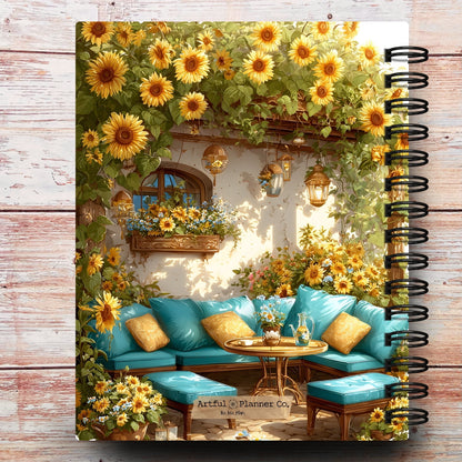 Sunflower Retreat Custom Planner