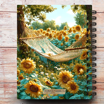 Sunflower Serenity Custom Planner