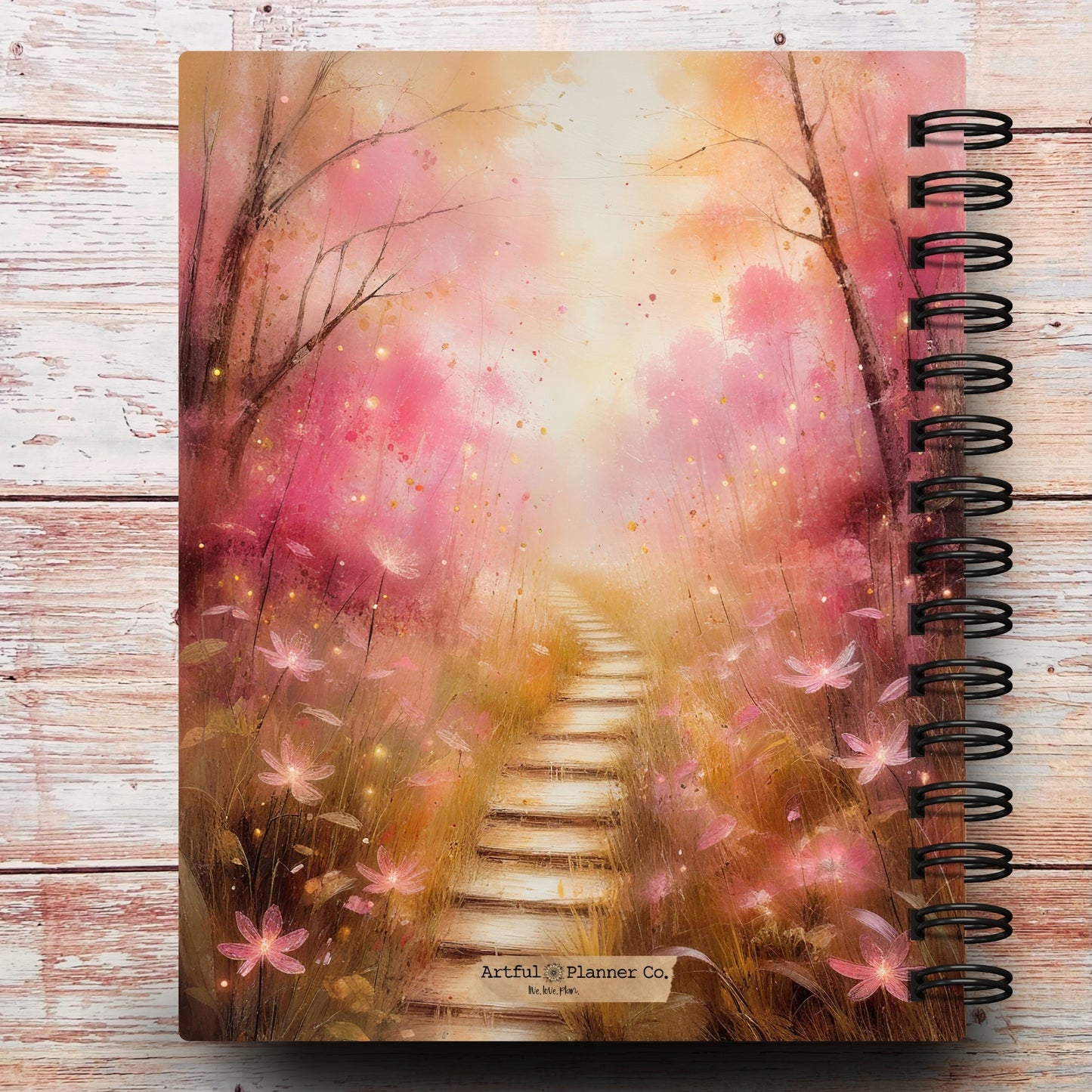 Sunflower Sunset Custom Planner