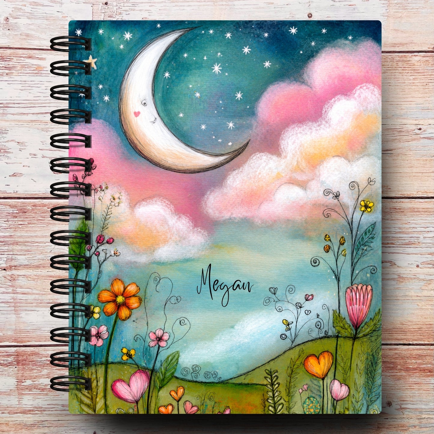 Sweet Moon Dreams Custom Planner