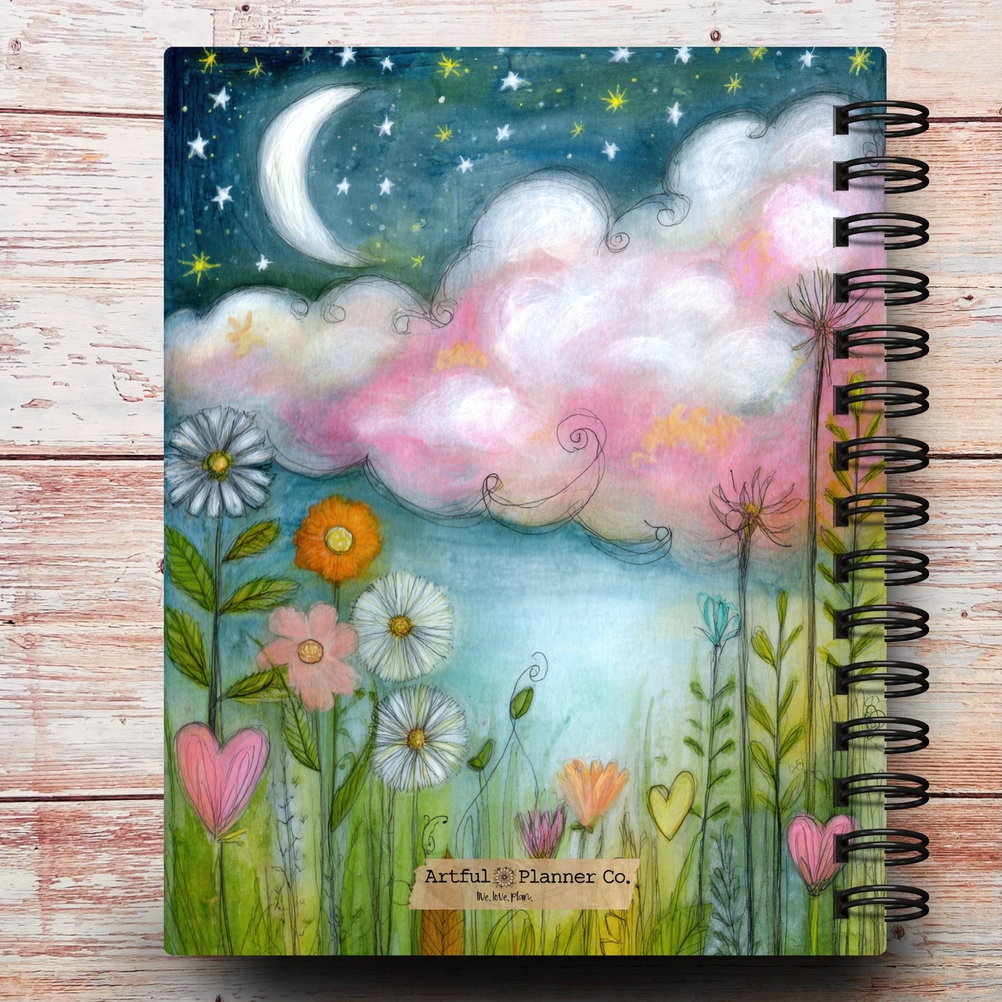 Sweet Moon Dreams Custom Planner
