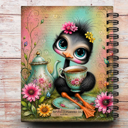 Sweetie Bird Tea Custom Planner