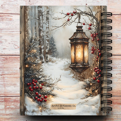 Personalized Journal Notebook | Christmas Light