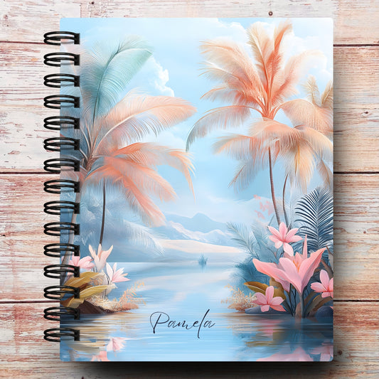 Tropical Mountains Custom Planner