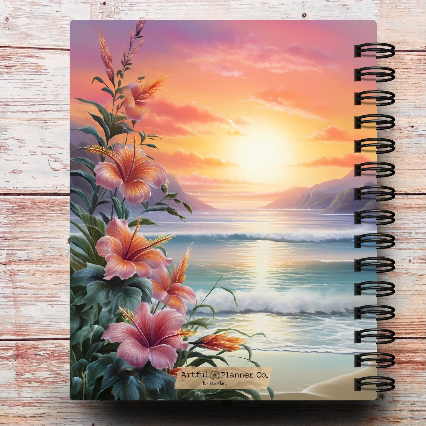 Island Oasis Custom Notebook Journal (limited-edition)