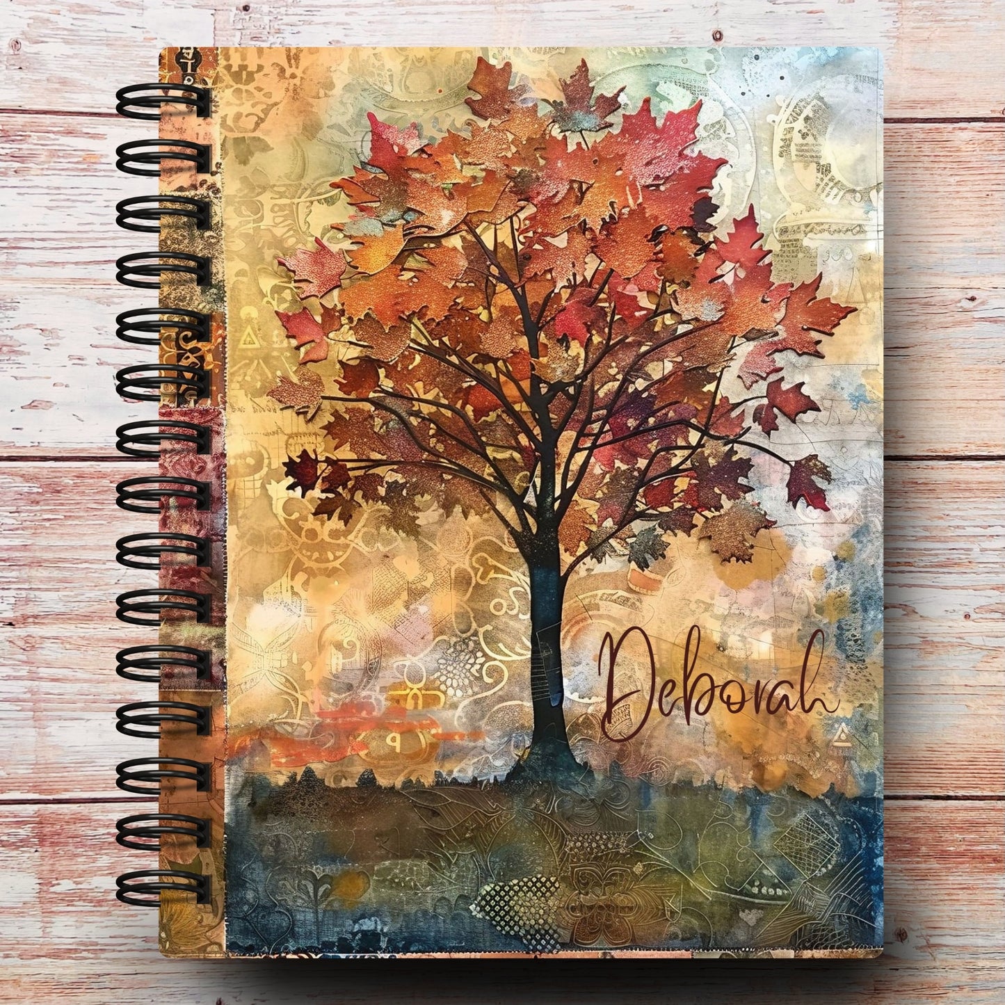 Vintage Fall Custom Planner