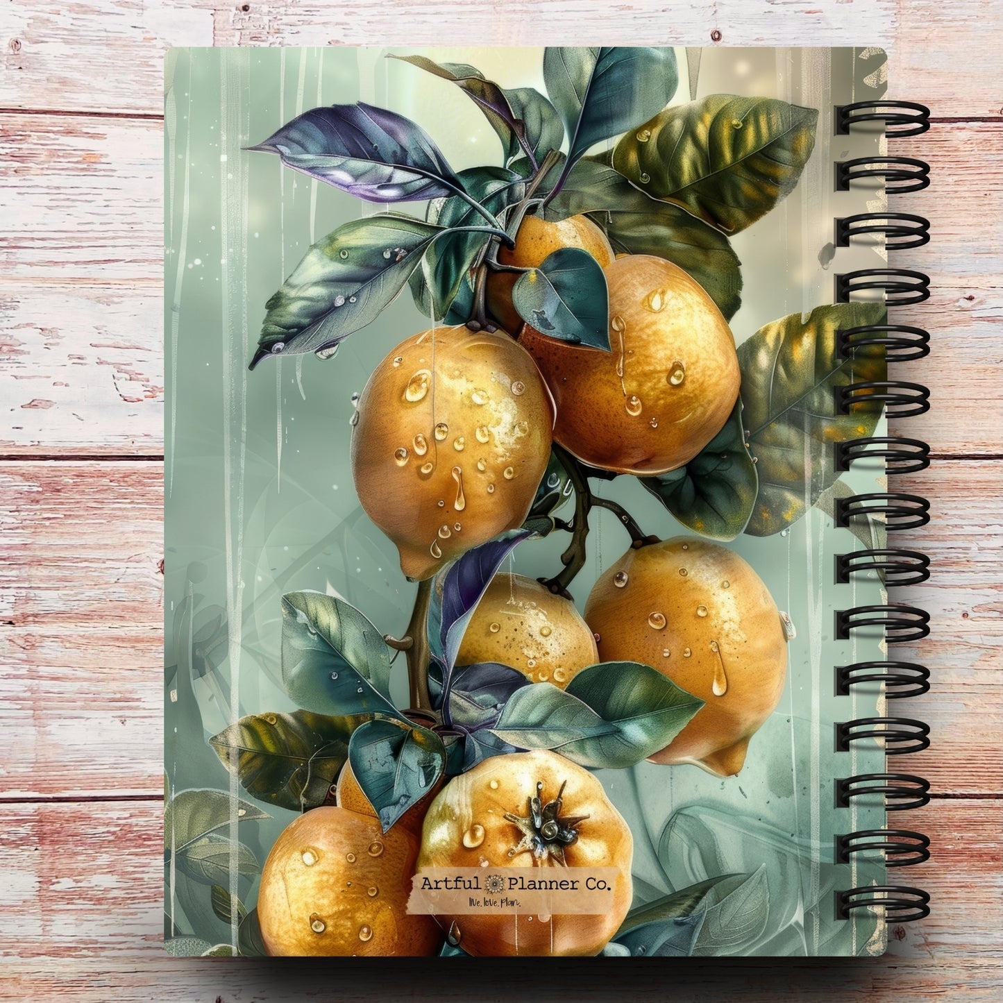 Vintage Lemons | Custom Meal Planner