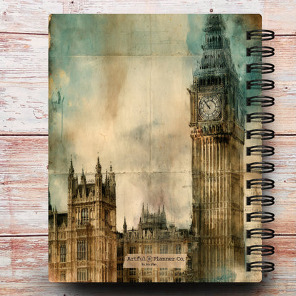 Vintage London Custom Planner