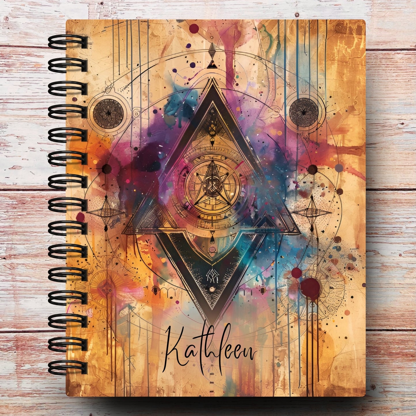 Vintage Occult Custom Planner