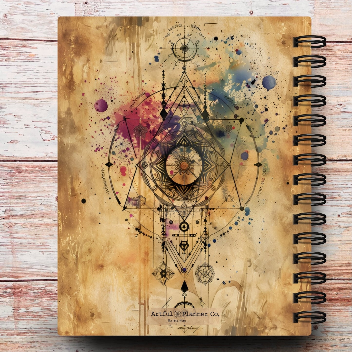 Vintage Occult Custom Planner