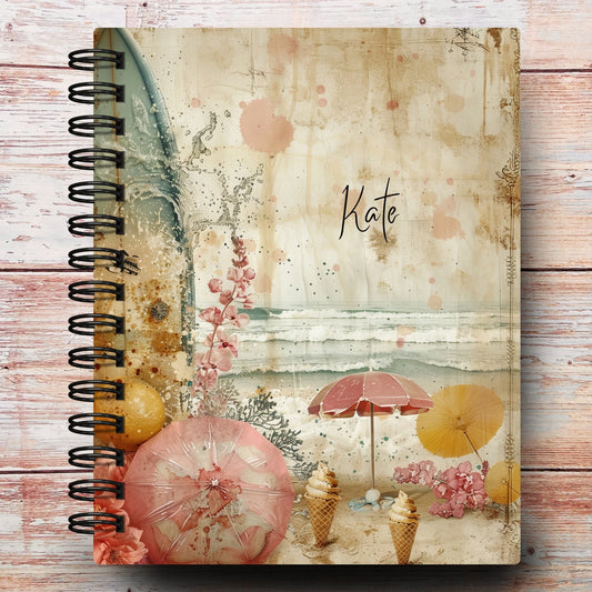 Vintage Seaside Custom Planner
