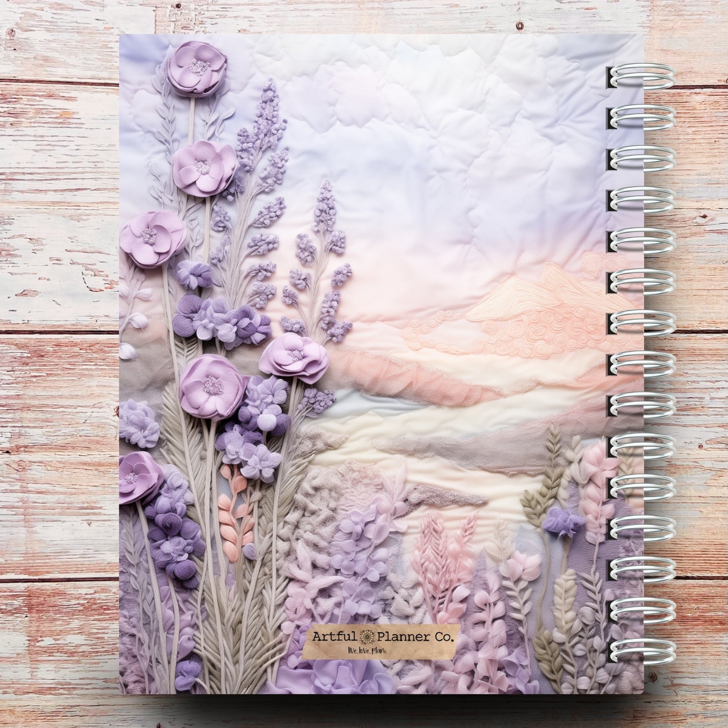Lavender Dreams Custom Planner