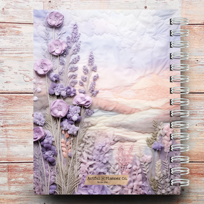 Lavender Dreams Custom Planner