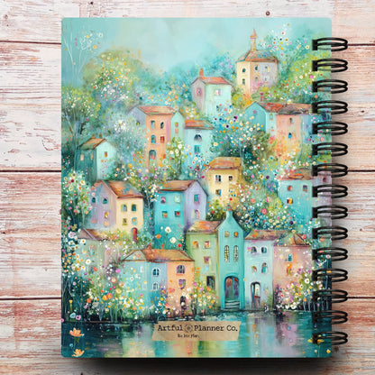 Whimsical Cityscape Custom Planner