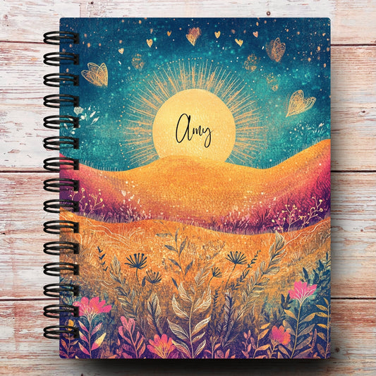 Whimsical Sunset Custom Planner