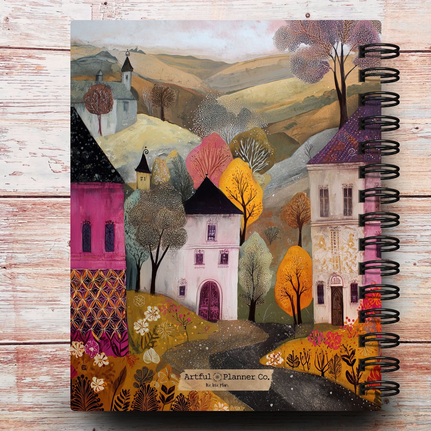 Whimsy Autumn Lane Custom Planner