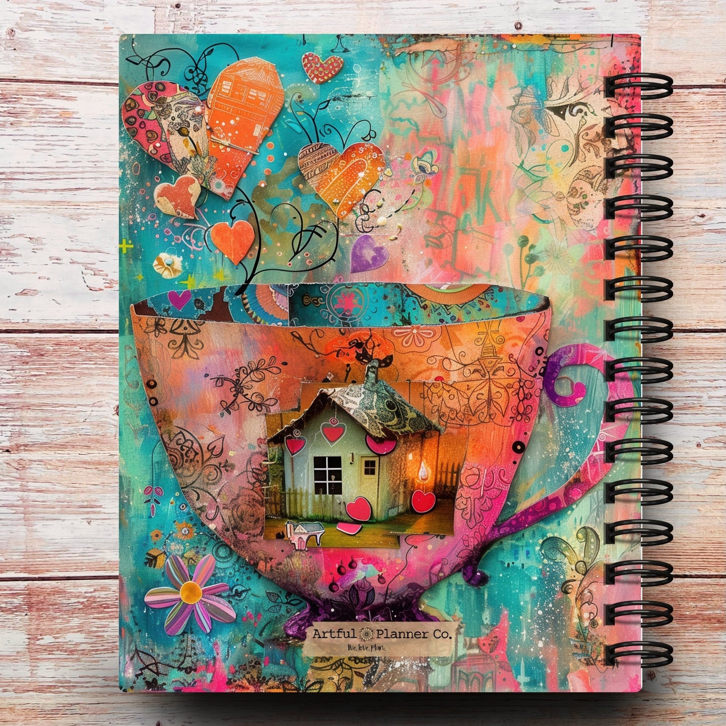 Whimsy Cafe Custom Planner