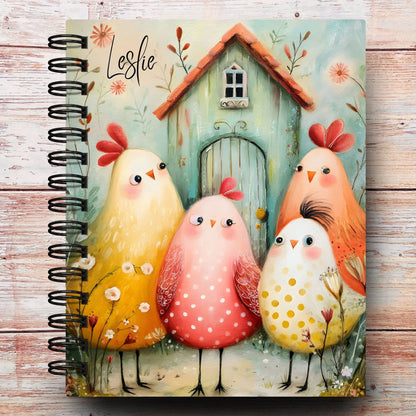 Limited-Edition Whimsy Homestead Chickens Custom Planner