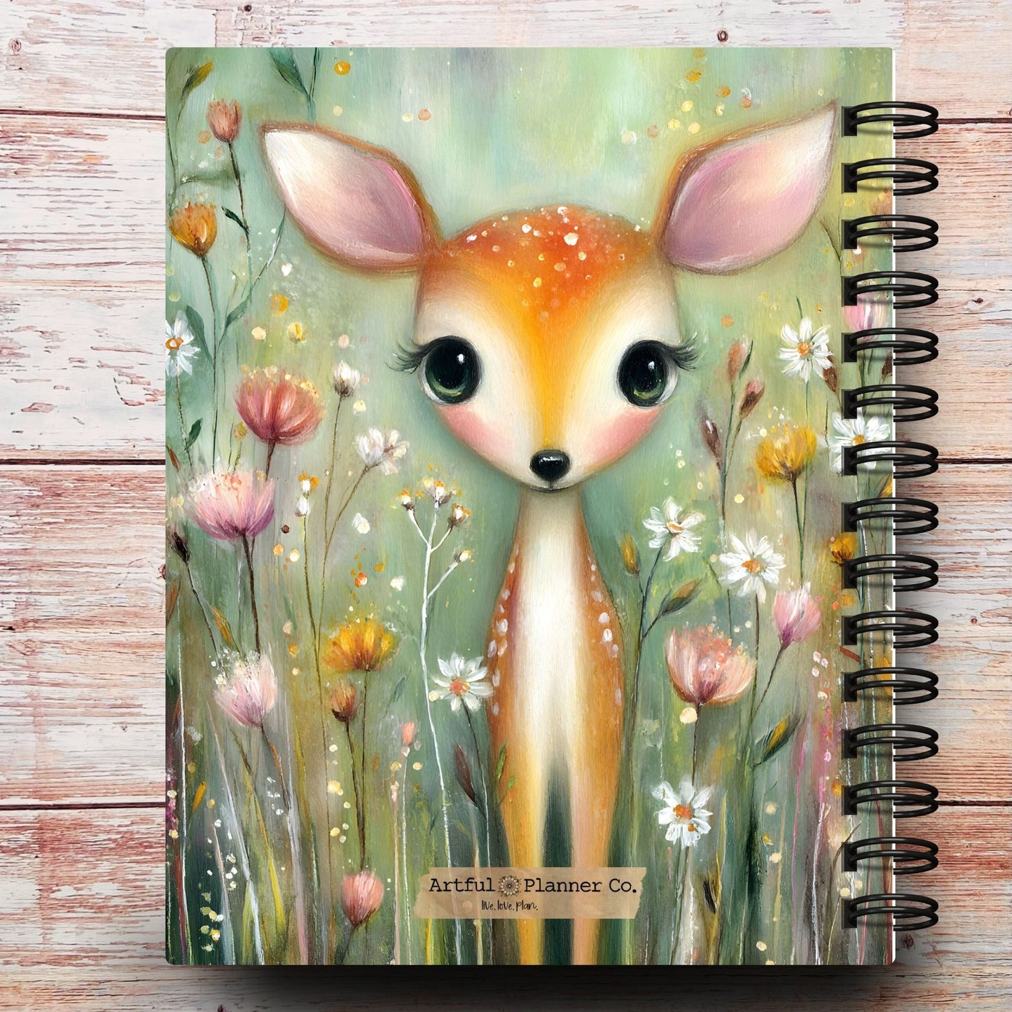 Limited-Edition Whimsy Homestead Deer Custom Planner