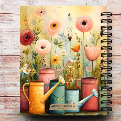 Limited-Edition Whimsy Homestead Flowering Cans Custom Planner