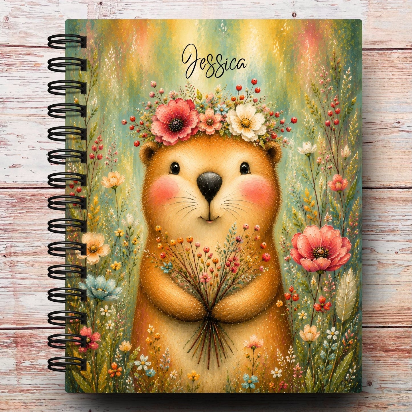 Limited-Edition Whimsy Homestead Groundhog Custom Planner