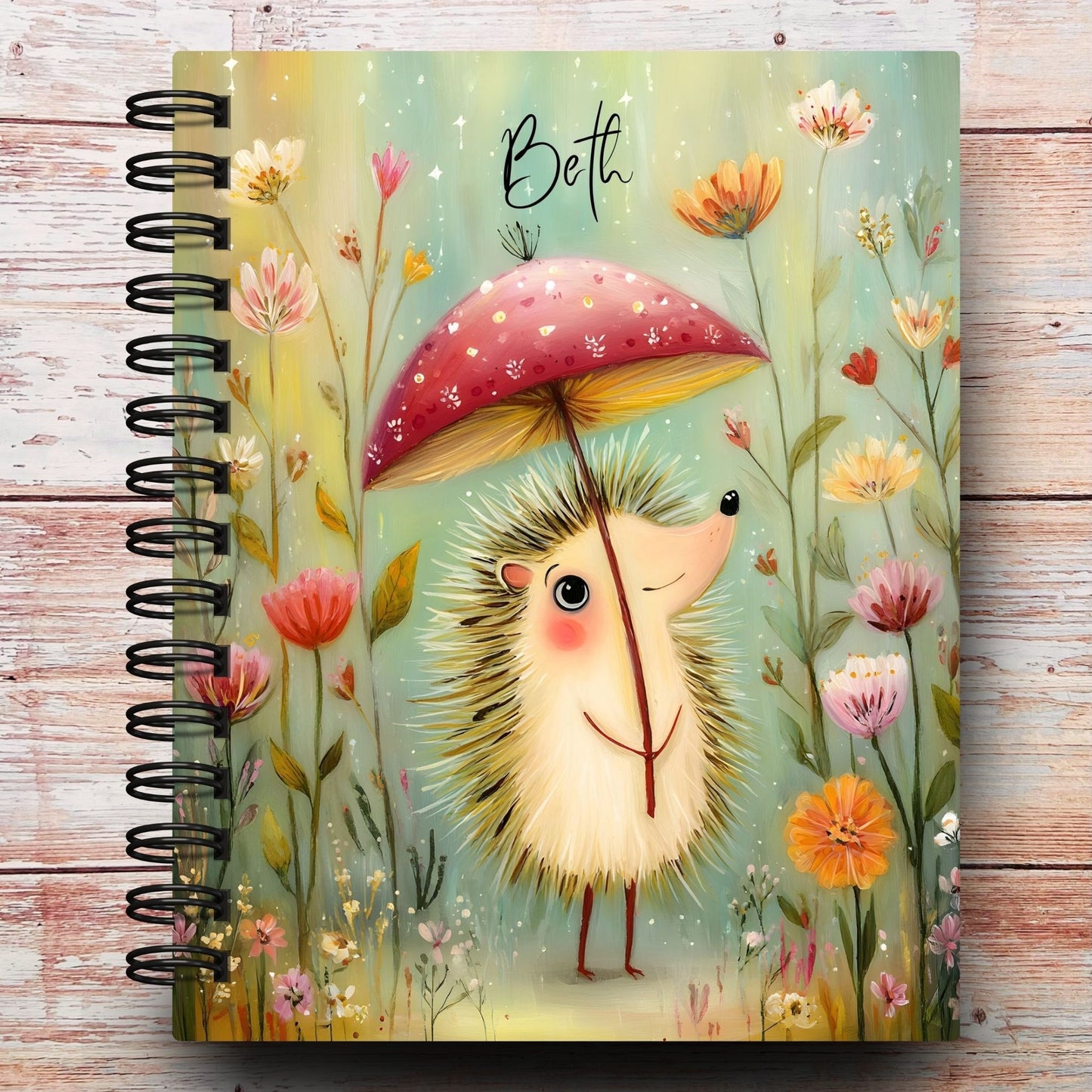 Limited-Edition Whimsy Homestead Hedgehog Custom Planner