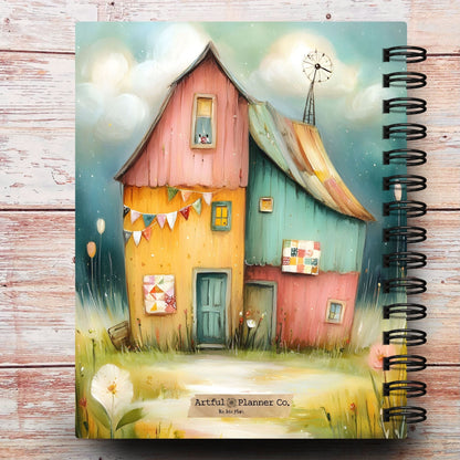 Limited-Edition Whimsy Homestead House Custom Planner