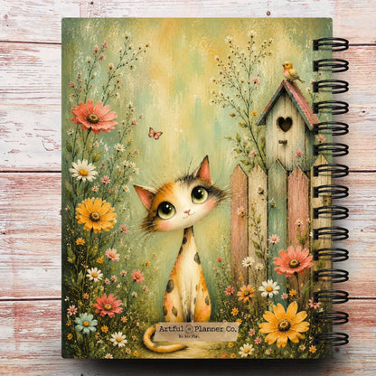 Limited-Edition Whimsy Homestead Kitty Custom Planner
