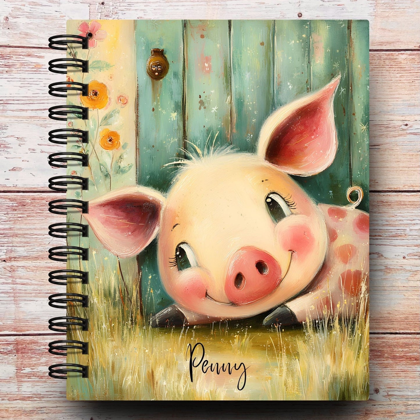 Limited-Edition Whimsy Homestead Piggy Custom Planner
