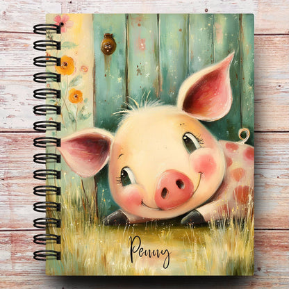 Limited-Edition Whimsy Homestead Piggy Custom Planner