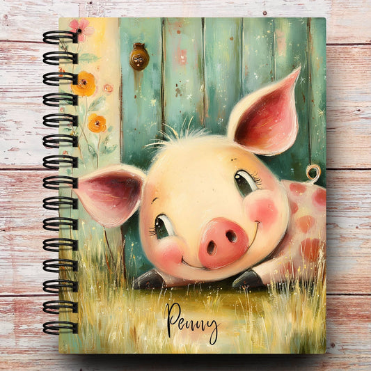 Limited-Edition Whimsy Homestead Piggy Custom Planner