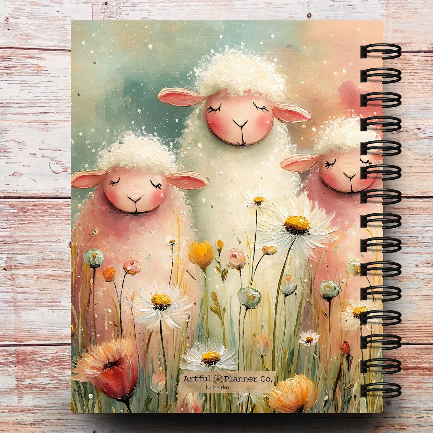 Limited-Edition Whimsy Homestead Sheep Custom Planner