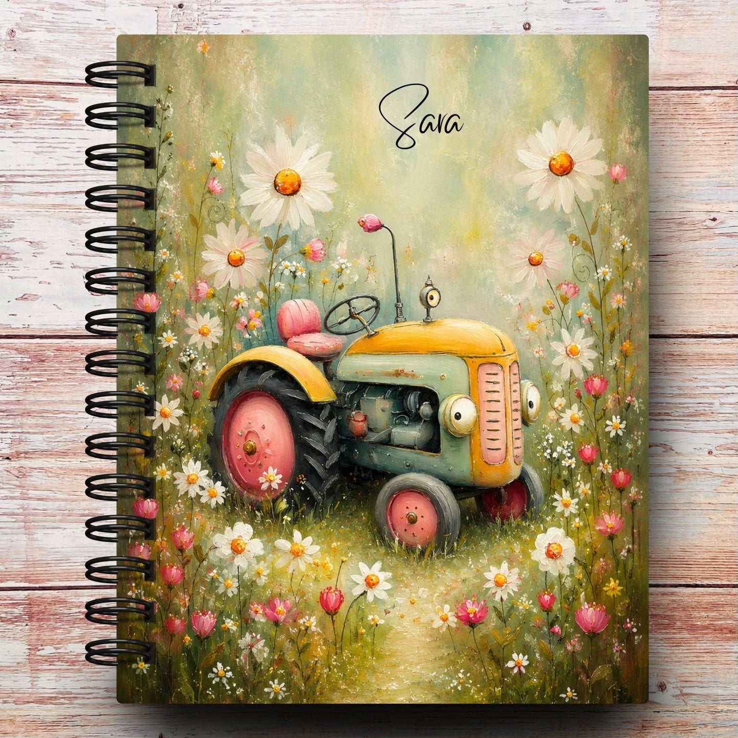 Limited-Edition Whimsy Homestead Tractor Custom Planner