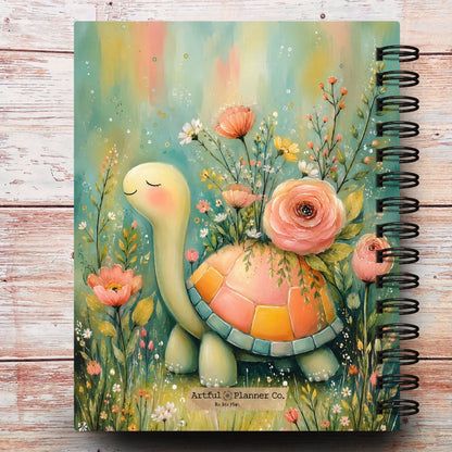 Limited-Edition Whimsy Homestead Turtle Custom Planner