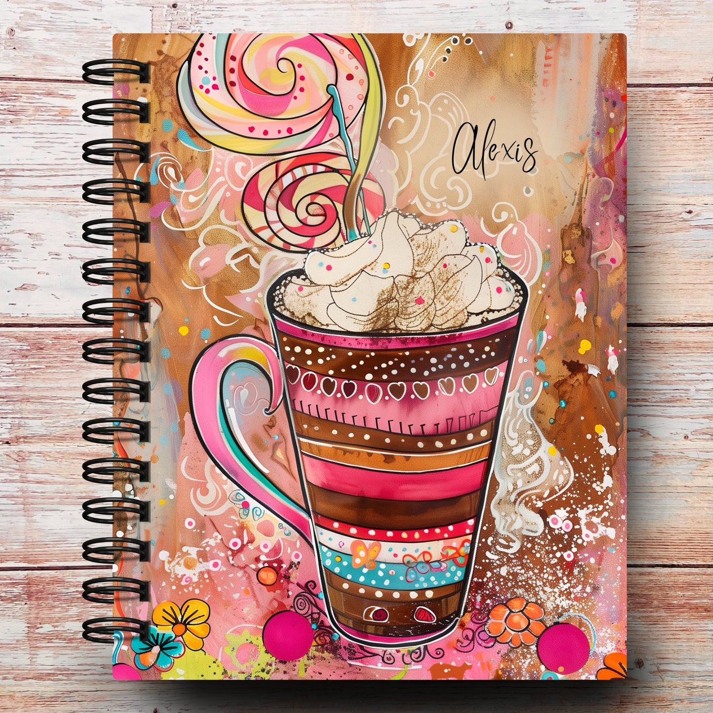 Whimsy Latte Custom Planner