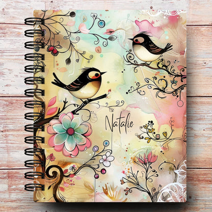 Whimsy Songbirds Custom Planner